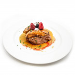 Medallón de solomillo de ternera con escalope de foie  (1ud)