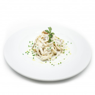 Tallarines carbonara (600 grs)