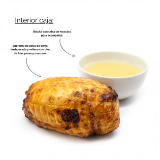 Comprar Suprema de Pollo rellena asada 750 g. Online l SERTINA