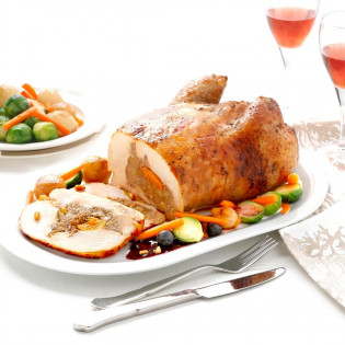 Capón relleno asado Premium. Criado en libertad | SERTINA