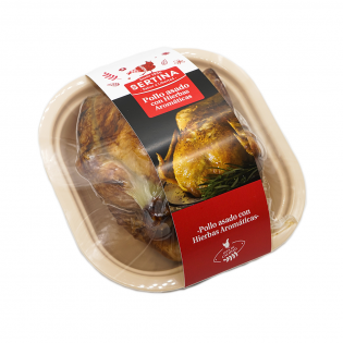 Comprar Pollo asado con hierbas aromáticas Online | SERTINA
