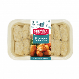 Comprar croquetas cremosas de brandada de bacalao | SERTINA