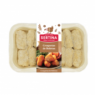 Comprar Croquetas de Boletus Congeladas Online l SERTINA