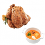 Comprar Pollo Asado + Ración Salmorejo Online | SERTINA