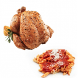 Comprar Pollo Asado + Ración Macarrones Boloñesa | SERTINA