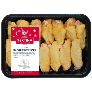 Alas de pollo de corral (7 piezas)