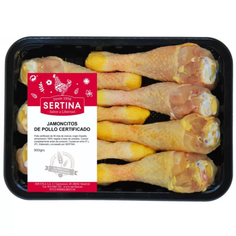 Jamoncitos de pollo certificado