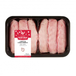Lomos de conejo ibérico (6 unidades)