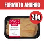 2Kg-Filetes de pechugas de pollo certificado (Formato ahorro)
