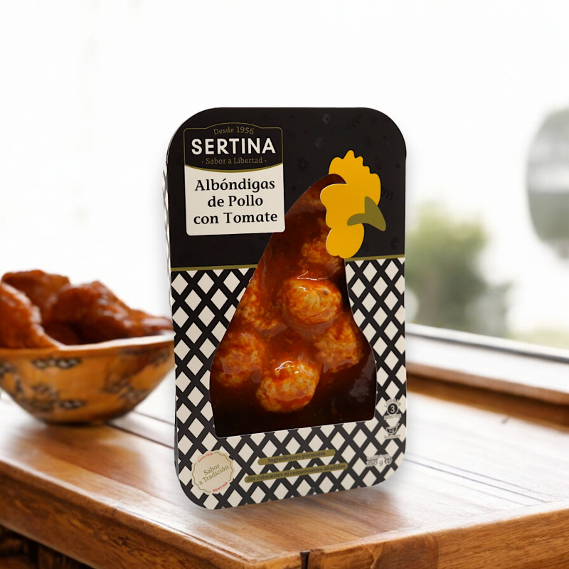 Albóndigas de Pollo con Tomate Natural