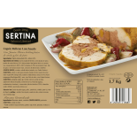 Capón relleno de foie, boletus, jamón y castañas l SERTINA