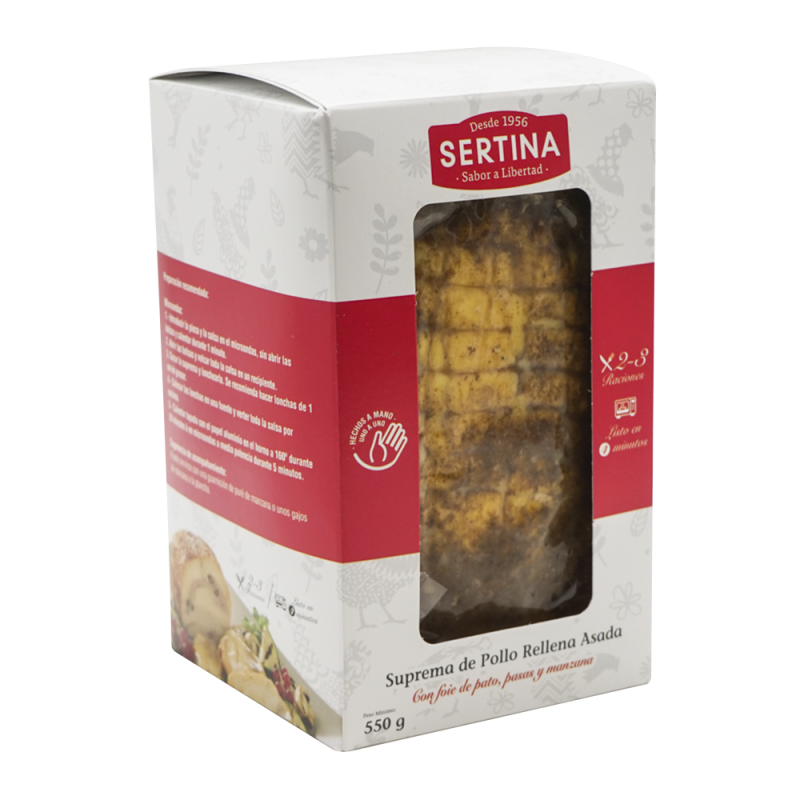 Comprar Suprema de Pollo rellena asada 750 g. Online l SERTINA
