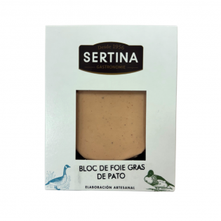 Comprar Bloc de foie de pato 130 g. Online l SERTINA