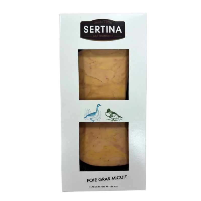 Foie Gras Micuit de pato- 100 grs- Online l SERTINA
