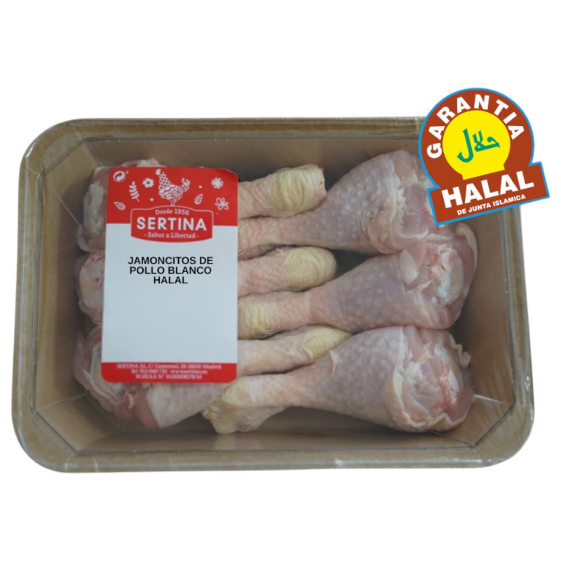 Comprar Jamoncitos de pollo Halal certificado Online l SERTINA