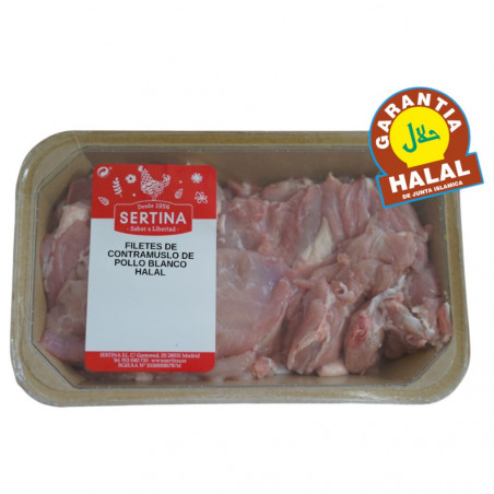 Comprar Contramuslos de pollo Halal certificado Online l SERTINA