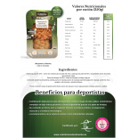 Hamburguesa de Pollo Fit con Espirales de Lenteja y Crema de Zanahoria | Valentina Fitness