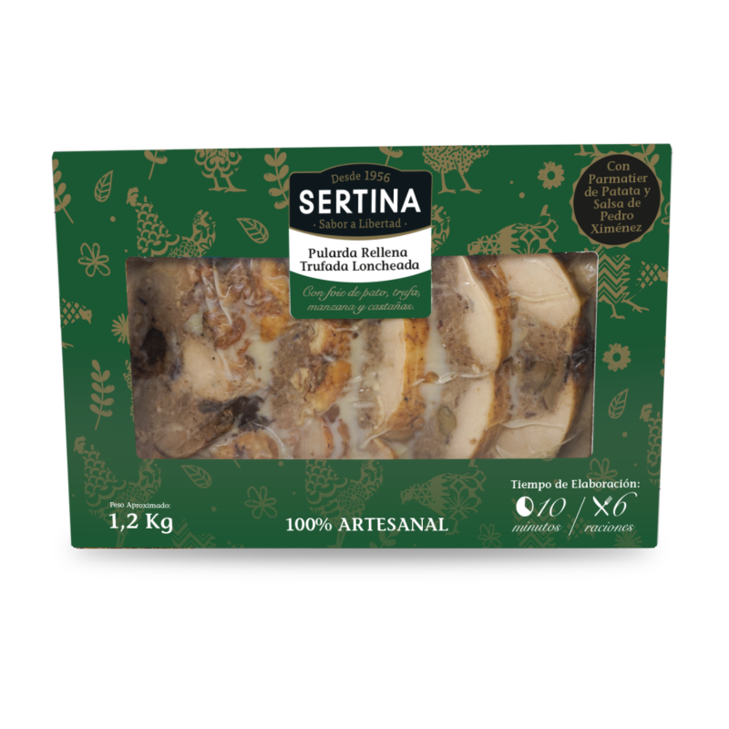 Pularda Rellena Asada - Criada en libertad | SERTINA