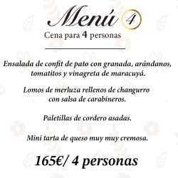 Menú de navidad Sertina| SERTINA