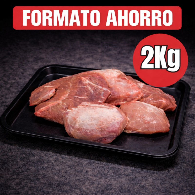 2Kg- Carrillada de cerdo  (Formato ahorro)