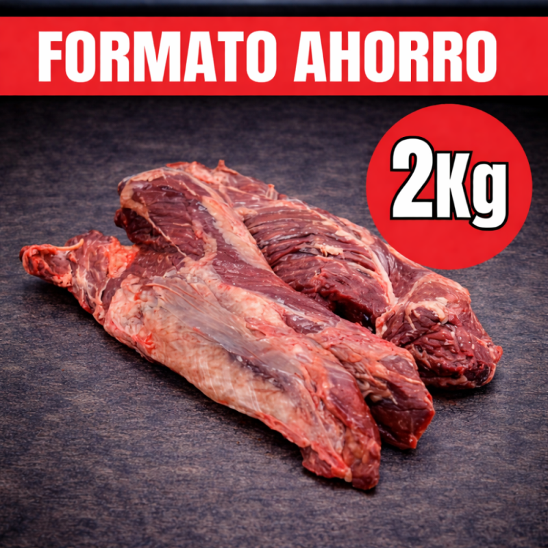 2Kg-Punta De Solomillo De Vaca Madurada Pieza Entera (Formato ahorro)