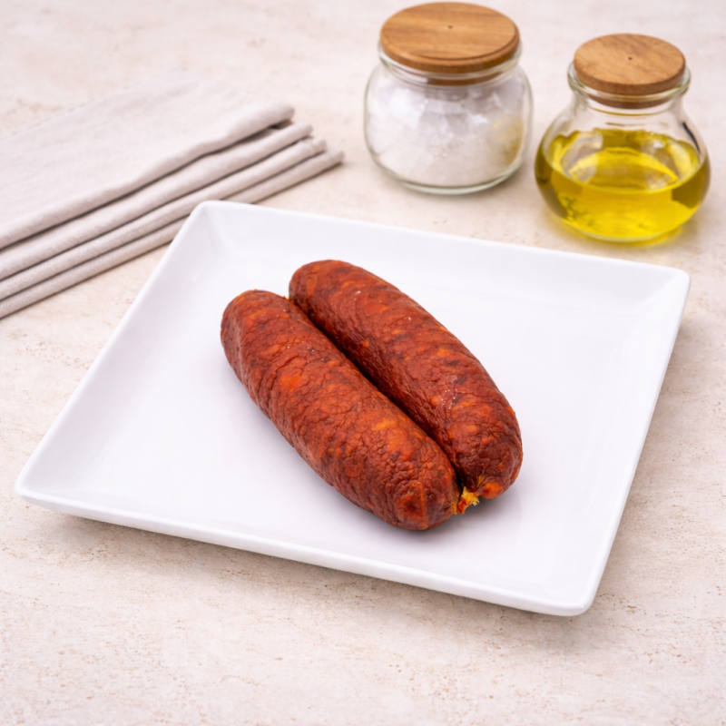 Chorizo asturiano (2 Unidades) - (300 gramos)