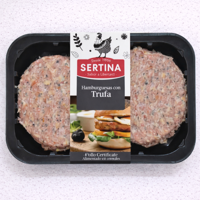Hamburguesas con trufa (2uds)