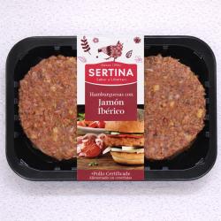 Hamburguesas con jamón ibérico (2uds)