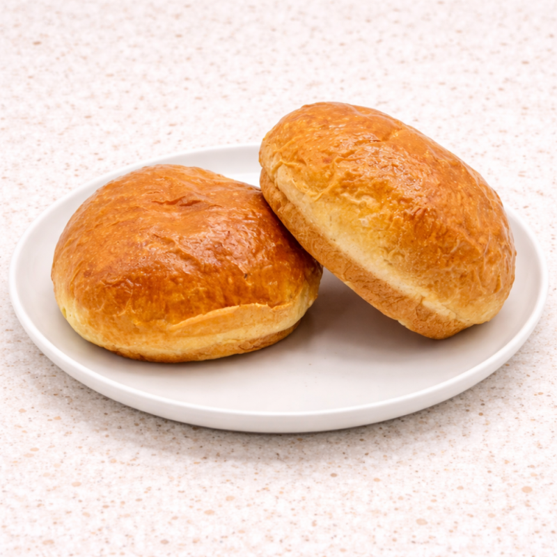 Pan Brioche de mantequilla para hamburguesa - (2 uds)