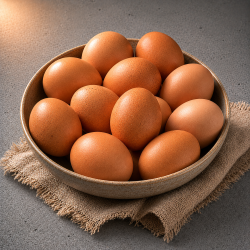 12 Huevos Tamaño XL- Categoría A (Blancos o morenos)