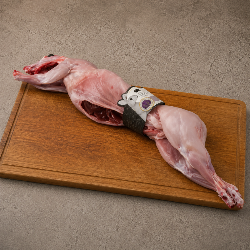 Conejo Ibérico entero o troceado - (1,2 kilos aprox)