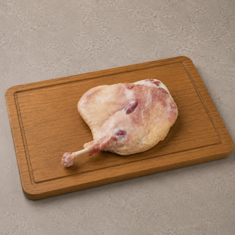 Muslo de pato confitado