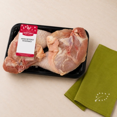 Muslos de pollo ecológico 700 gramos