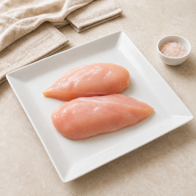 Pechuga de Pollo Blanco (Entera) - (750 gramos)