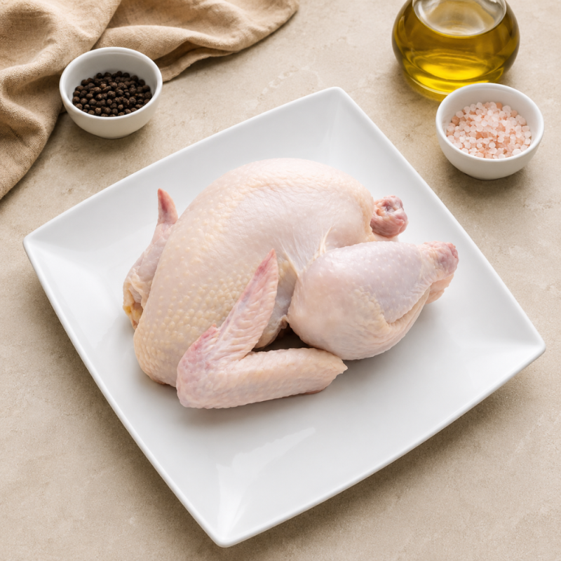 Gallina de campo partida - (2,4 kilogramos)