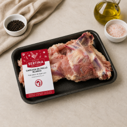 Carcasas de pollo blanco enteras (1 und)