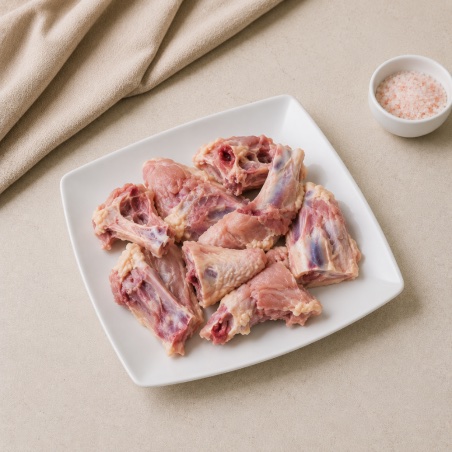 Carcasas de pollo blanco troceadas (1 und)
