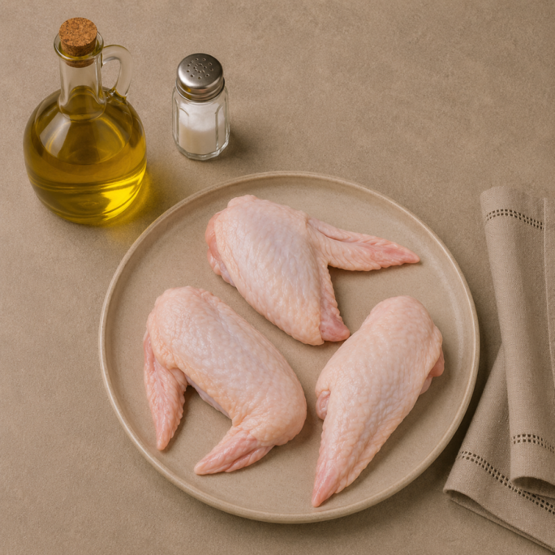 3 Alas de Pavo- (1Kg aprox)