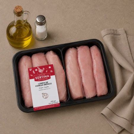 Lomos de conejo ibérico (6 unidades)