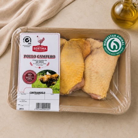 Contramuslos de pollo campero 550g online | Sertina