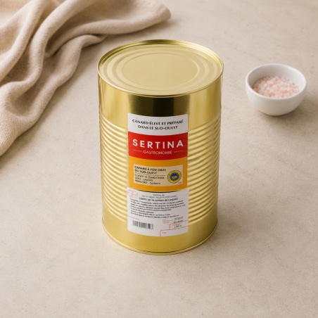 Comprar muslos de pato en confit lata 10 unidades | Sertina