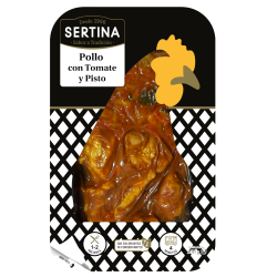 Pollo con Tomate y Pisto | Plato Listo para Comer | SERTINA
