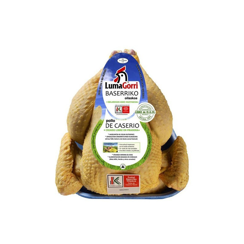 Pollo de caserío Luma Gorri 2,2kg