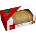 Pavita rellena de pavo, frutos secos y manzana, lista para asar