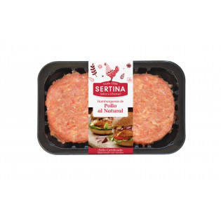 Hamburguesas naturales de pollo de corral (2uds)