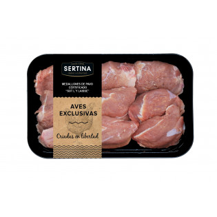 Medallones de pavo "Sot l’y laisse"