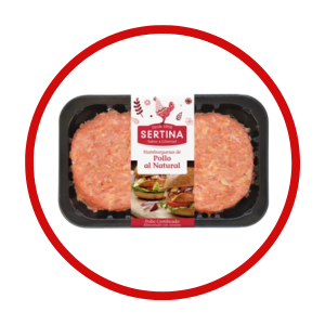 HAMBURGUESAS DE POLLO