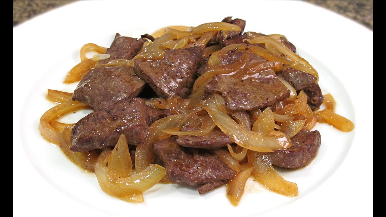 Receta con hígado de cerdo