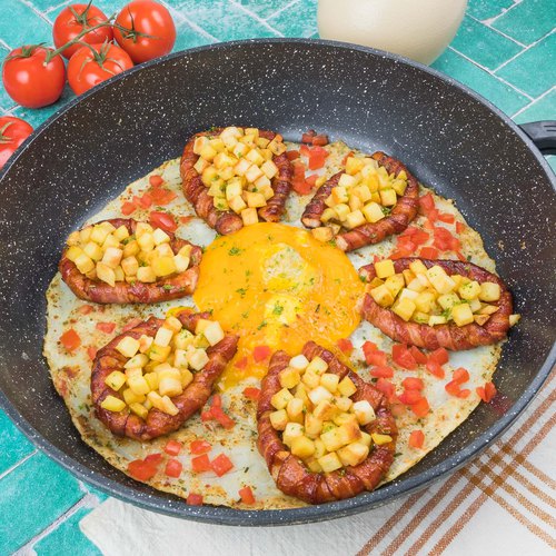 Receta con huevo de avestruz