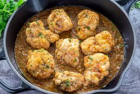 Receta con mollejas de ternera